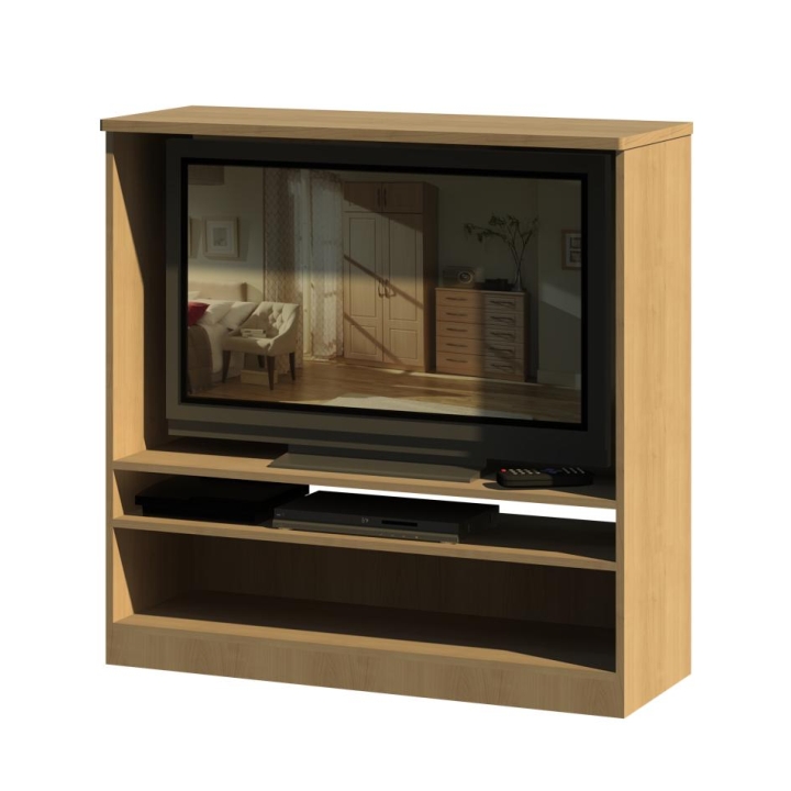 Beaufort Tall TV Unit Open