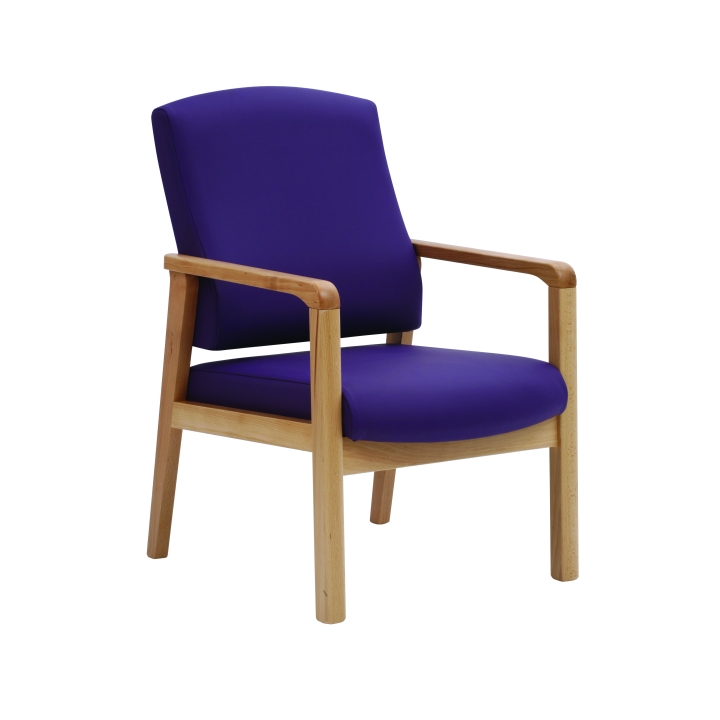 Dalton Bariatric Armchair with Housekeeping Wheels