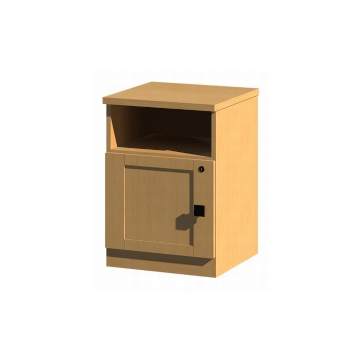 Hudson 1 Door Open Bedside Cabinet