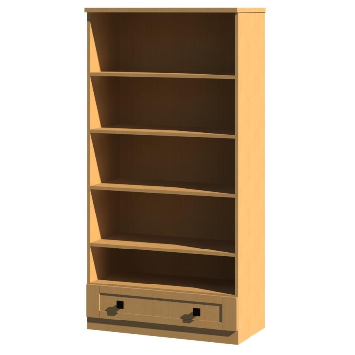 Hudson Open Display Unit with Drawer