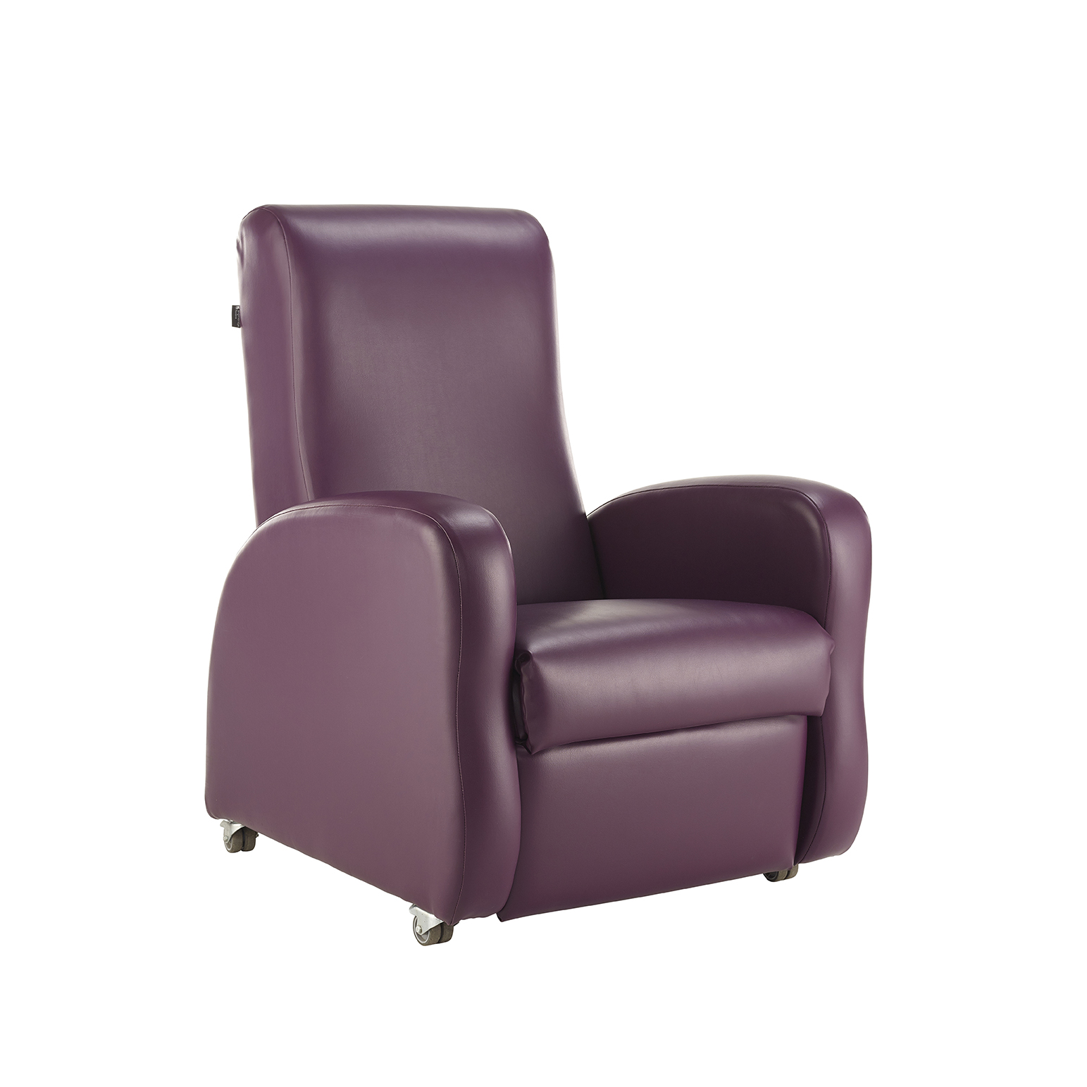 Hallam Grande Manual Recliner with Heavy Duty Braked Castors