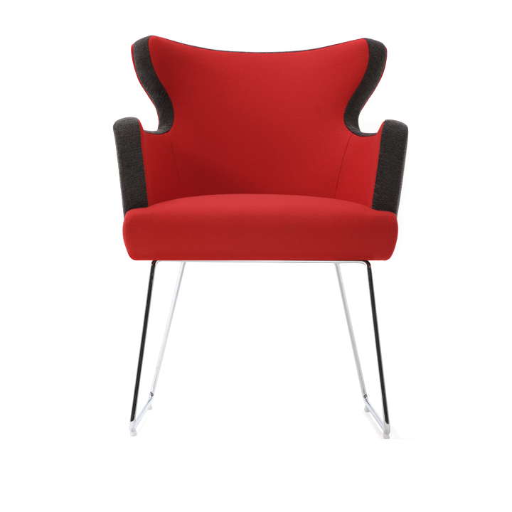 Jenny Upright Armchair with Wire Frame