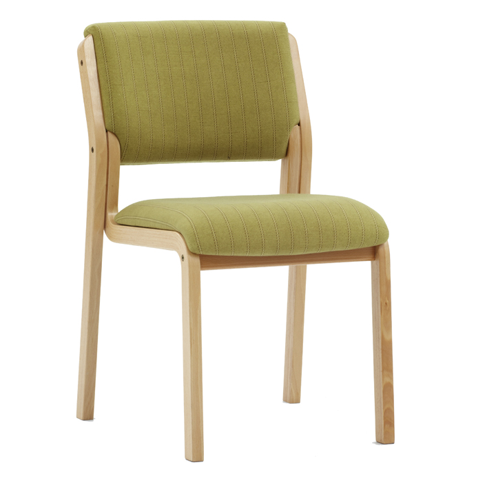 Zeta Stacking Armless Chair