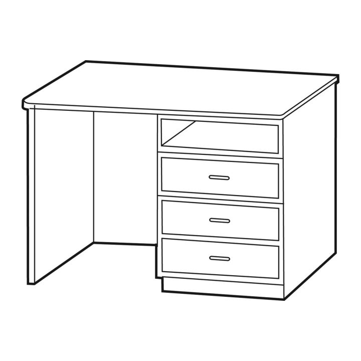 Davis Dressing Table with Drawers