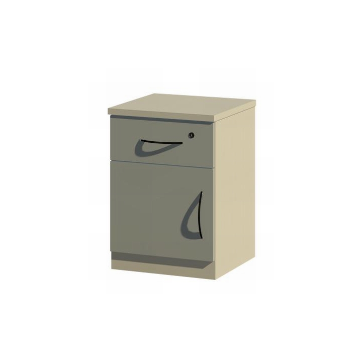 Davis 1 Drawer 1 Door Bedside Cabinet