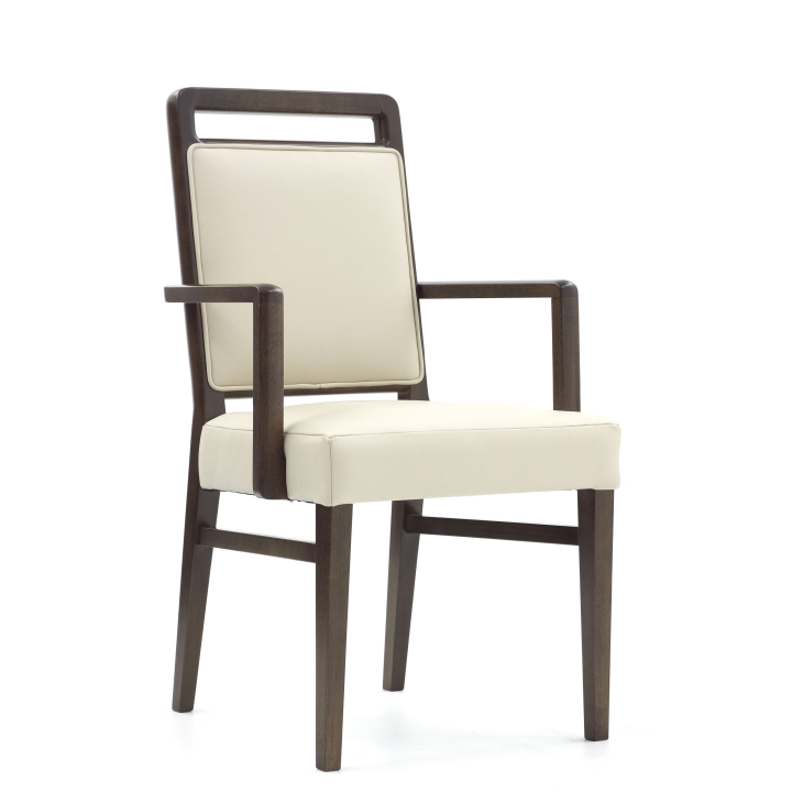 Mondrian Upright Armchair with Hand Hold