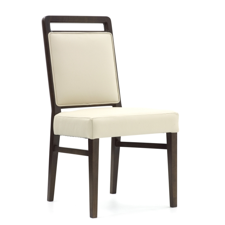 Mondrian Upright Armless Chair with Hand Hold