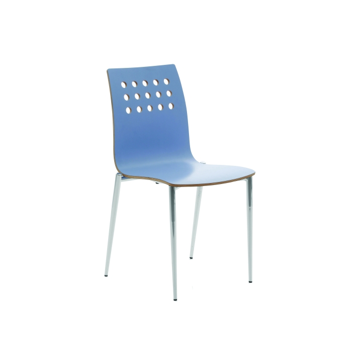 Polo Upright Stacking Armless Chair