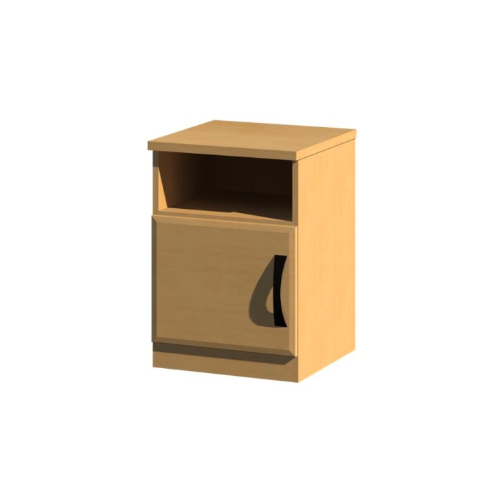 Scotia 1 Door Open Bedside Cabinet