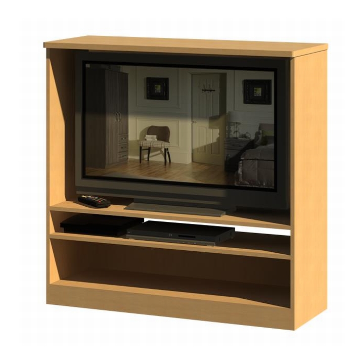 Scotia Tall TV Unit Open