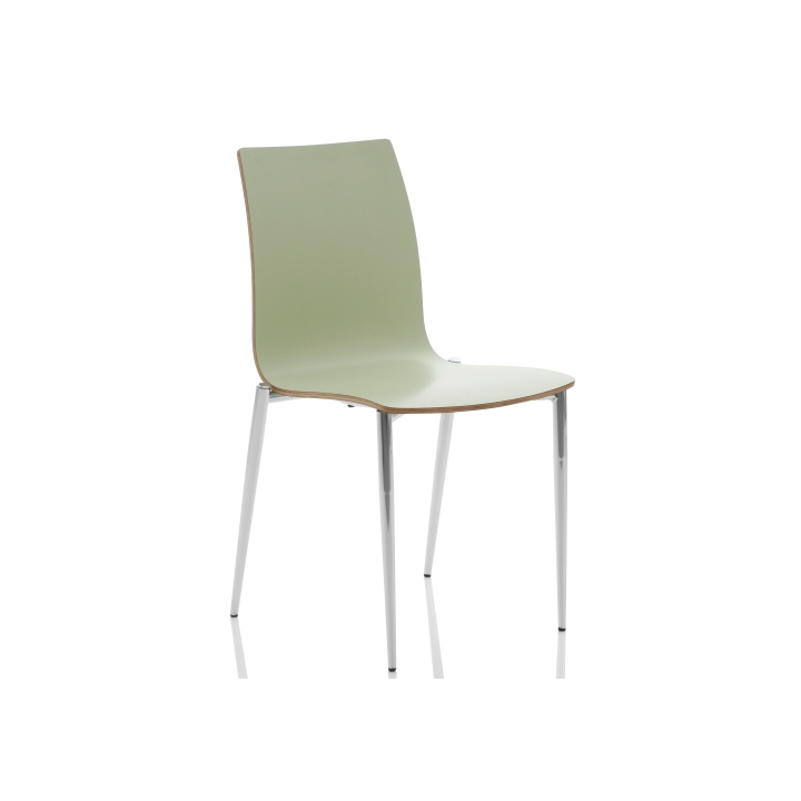 Calm Stacking Upright Armless Chair