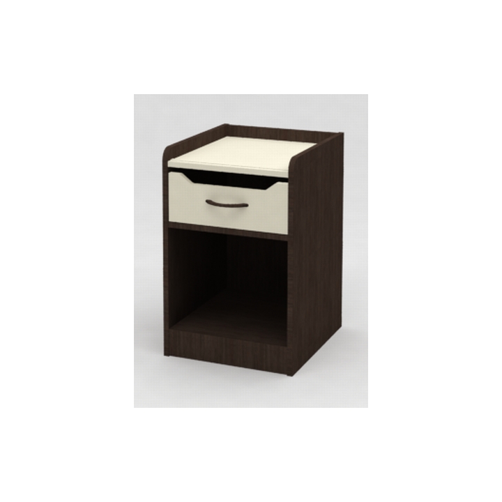 Caspia 1 Drawer Open Bedside Cabinet