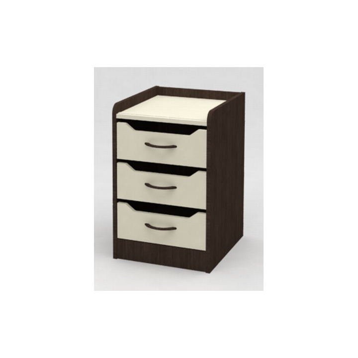 Caspia 3 Drawer Bedside Cabinet