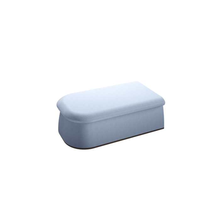 Bebop Double Bench Unit 1 Curved End