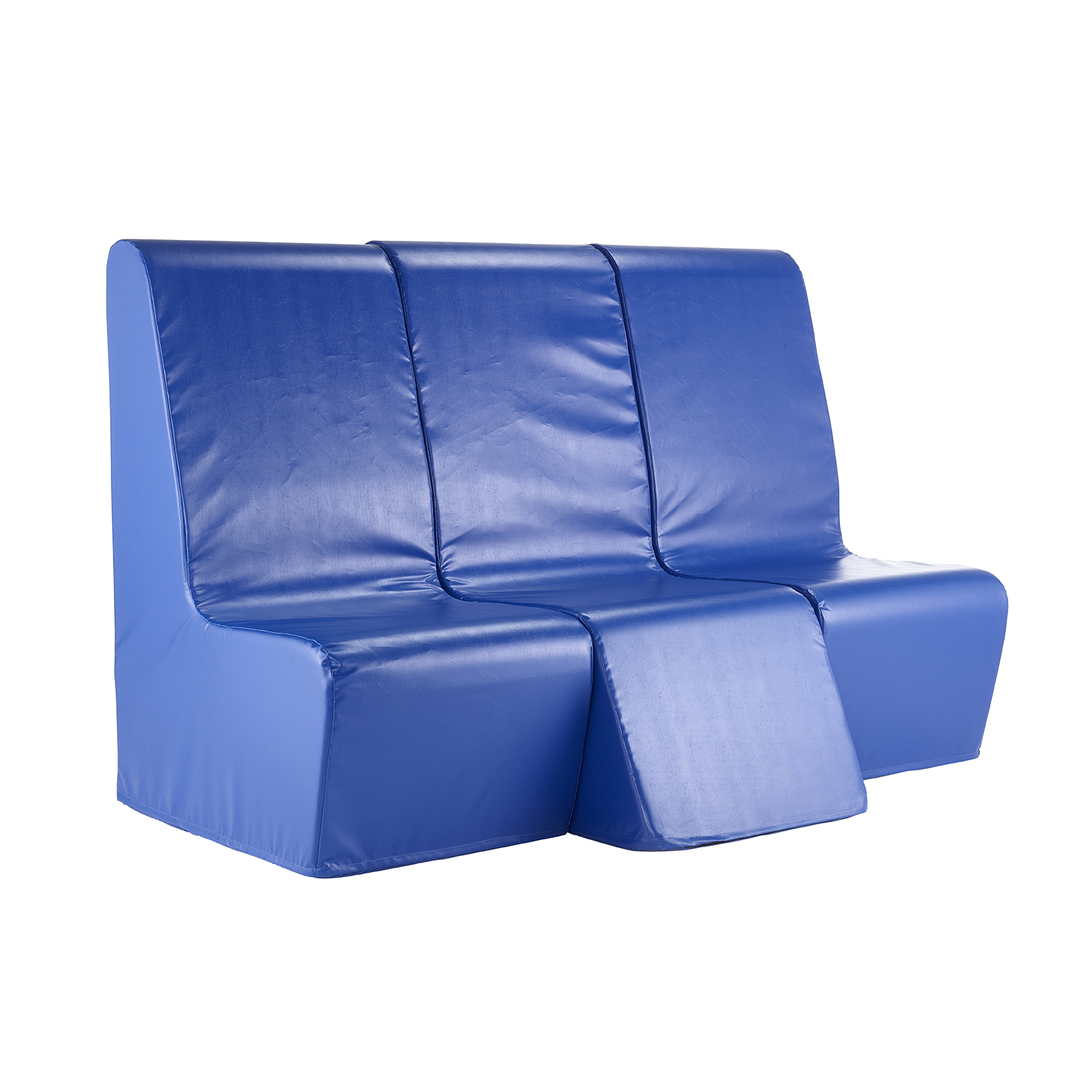 Unity High Back De-escalation 3 Seat Unit with Detachable Seat