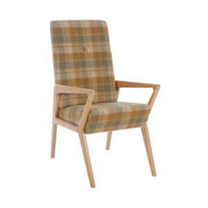 Tron High Back Armchair